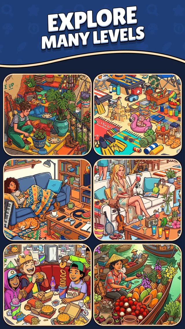 Find Em All! - Hidden Objects - Screen 4