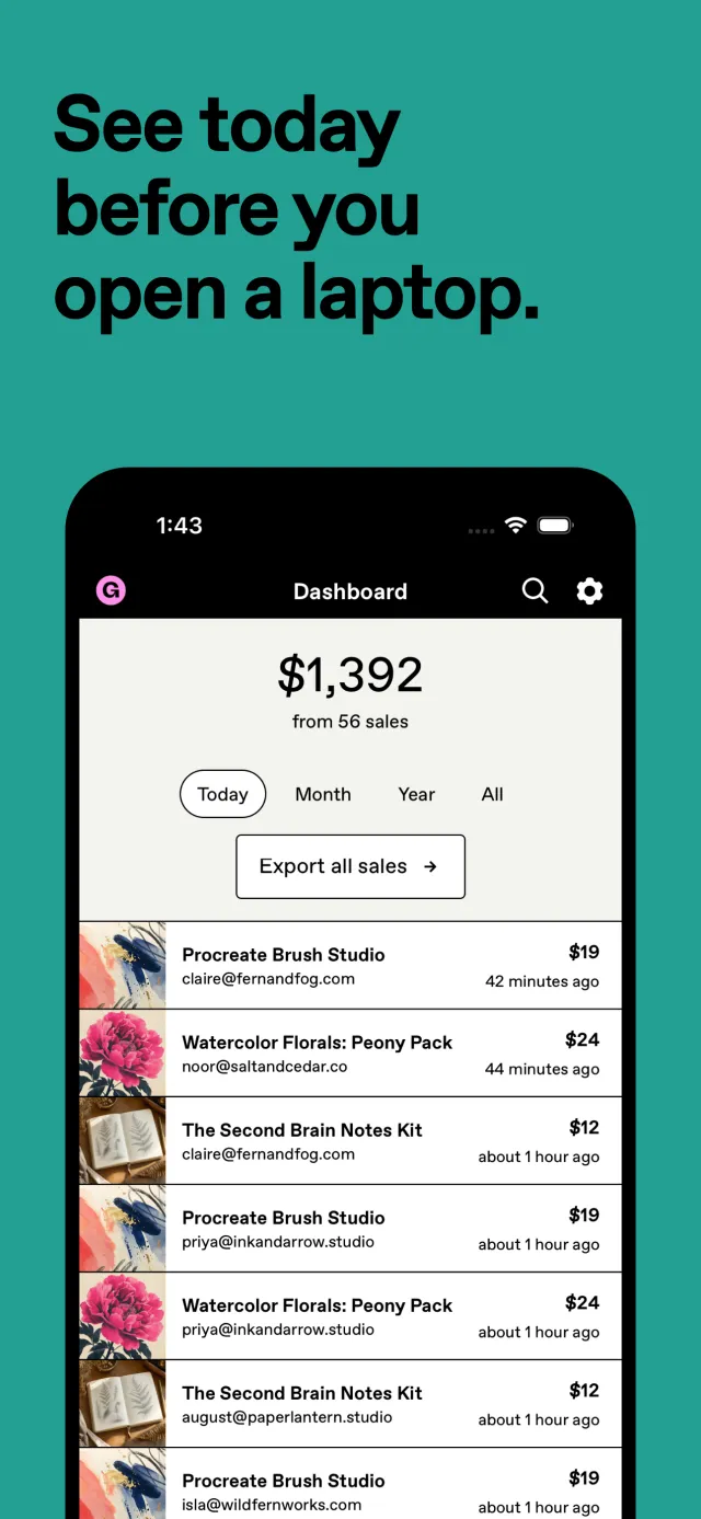 Gumroad - Screen 3