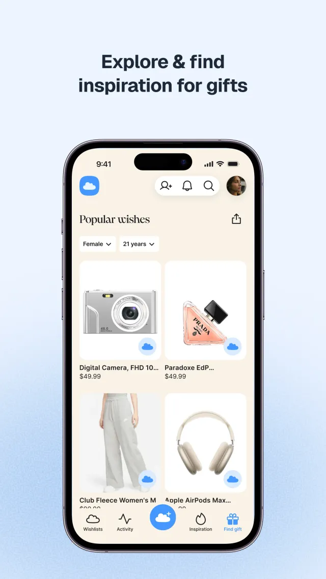 GoWish - Your Digital Wishlist - Screen 2
