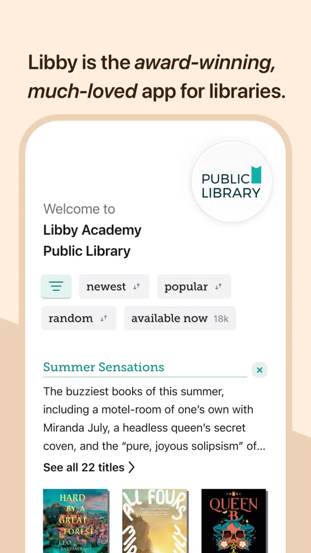 Libby: Read Library Books - Screen 2