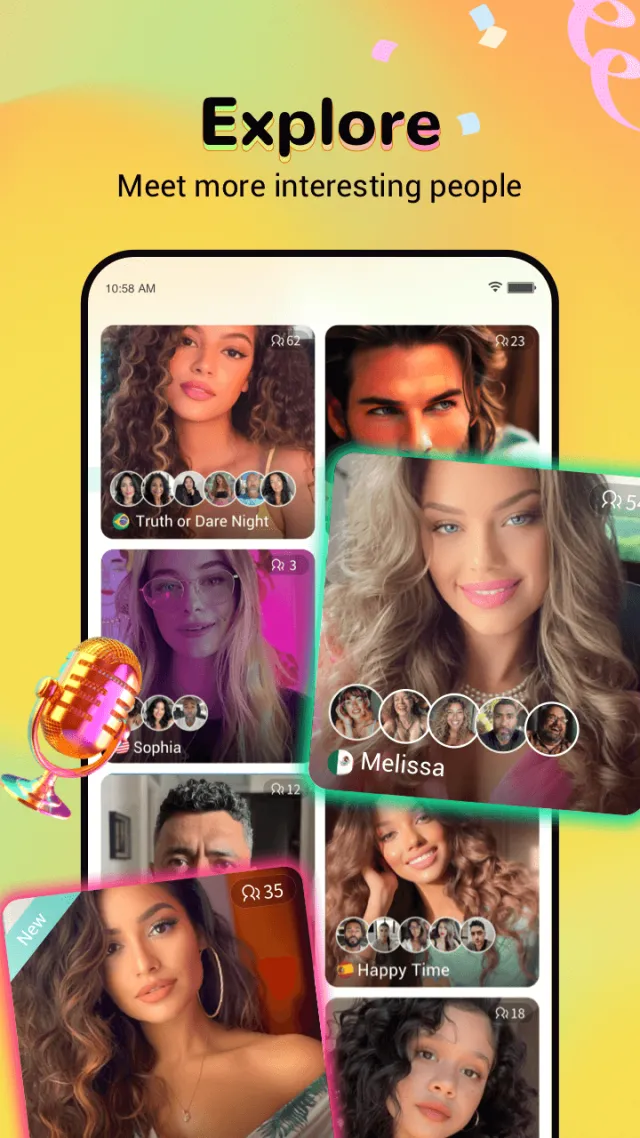 Amigo - Chat & Video Party - Screen 2