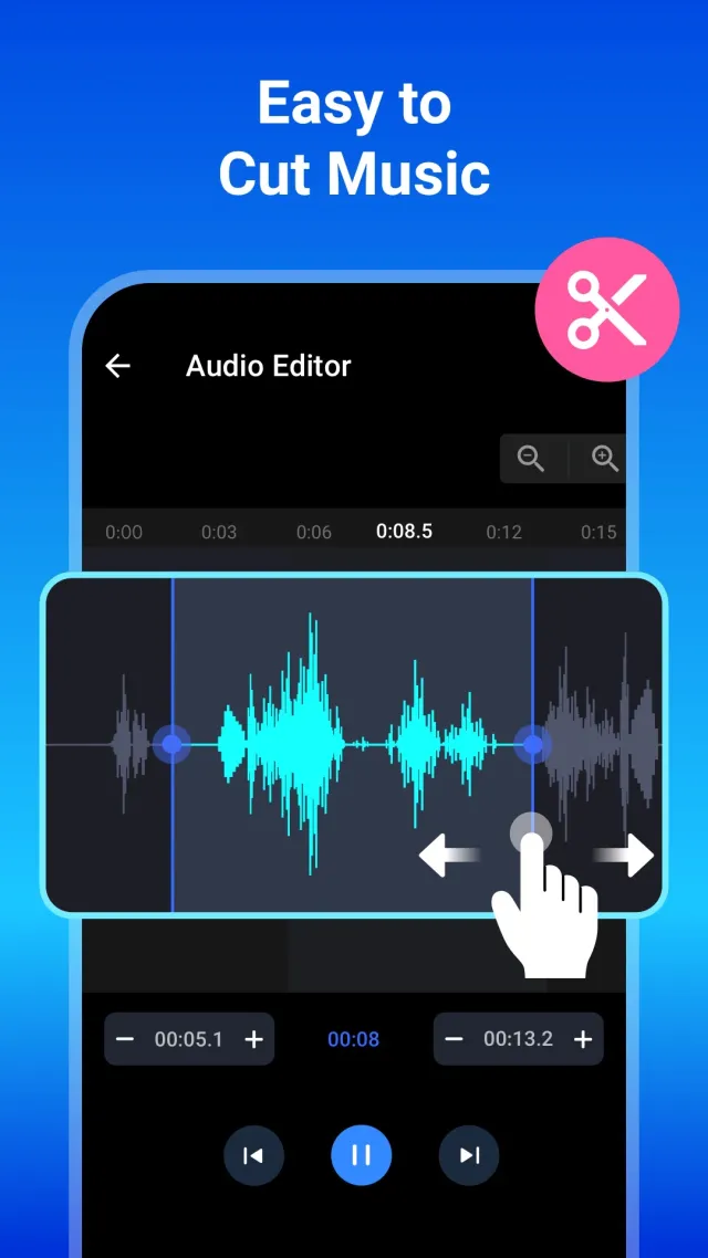 MP3 Cutter and Ringtone Maker - Screen 2