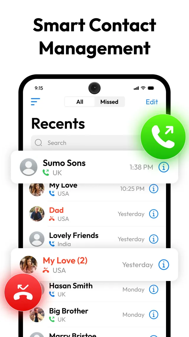 Contacts - Screen 2