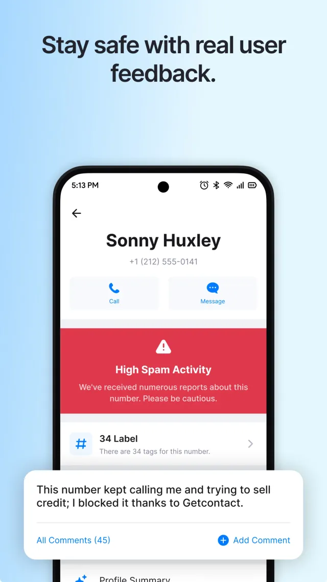 Getcontact - Screen 5