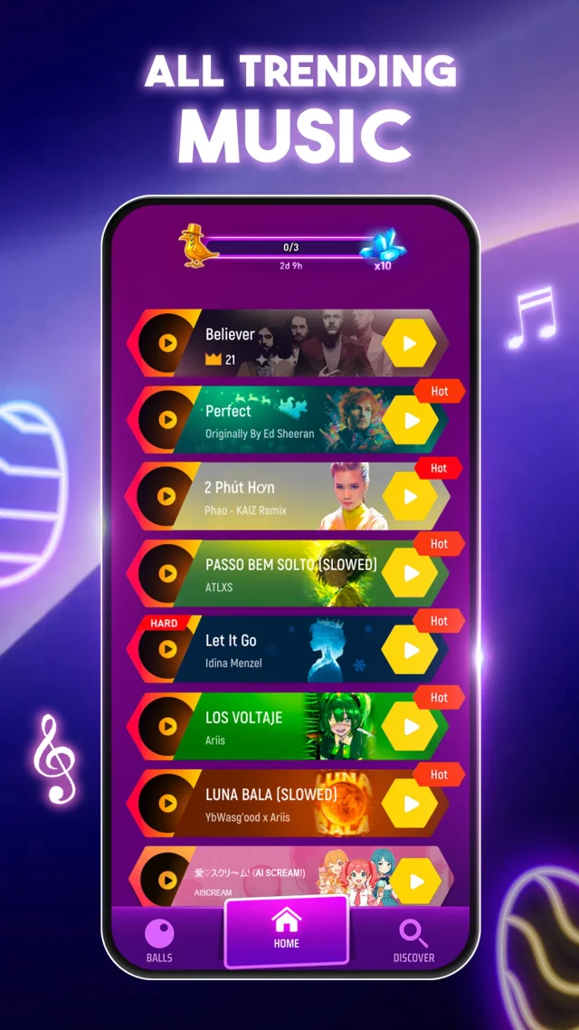 Tiles Hop Music & Ball Game - Screen 4