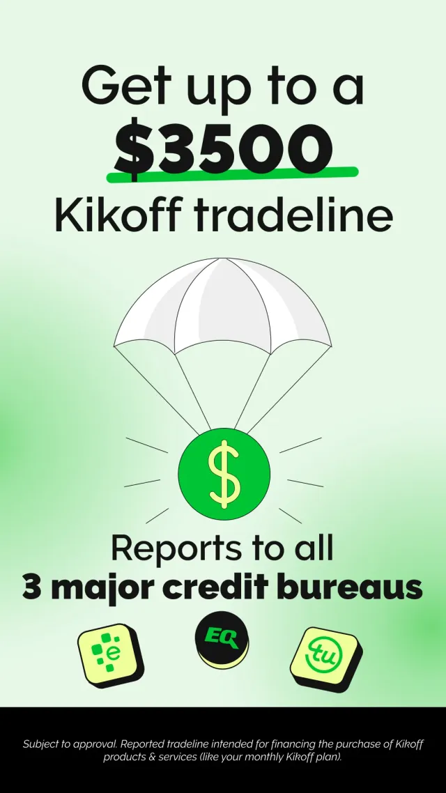 Kikoff - Build Credit Quickly - Screen 2