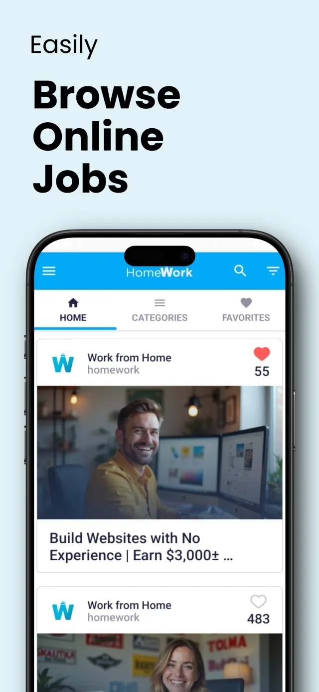 Work from Home - Screen 2