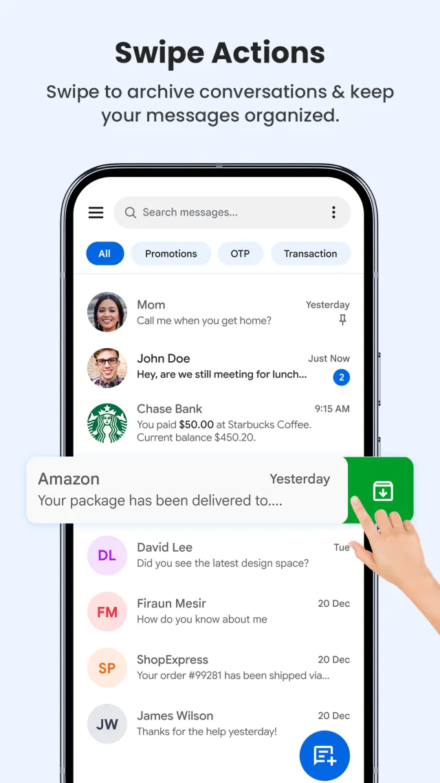 Messages: SMS & Text App - Screen 4