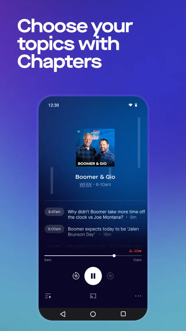 Audacy: Radio & Sports Talk - Screen 6