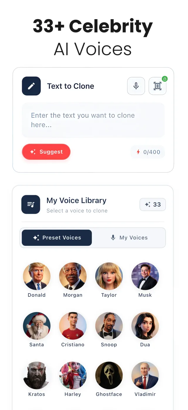 VoClone: AI Voice Changer - Screen 4
