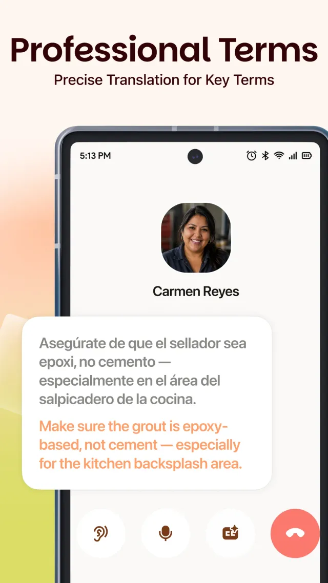 Intent - The Chat translator - Screen 7