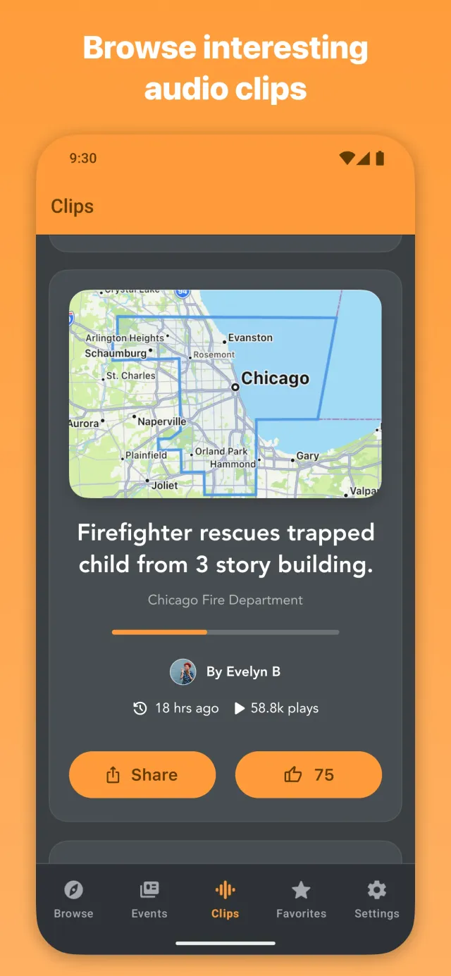 Scanner Radio - Police Scanner - Screen 2