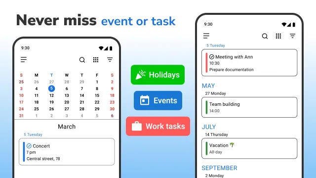 Calendar 2026: Simple Calendar - Screen 2