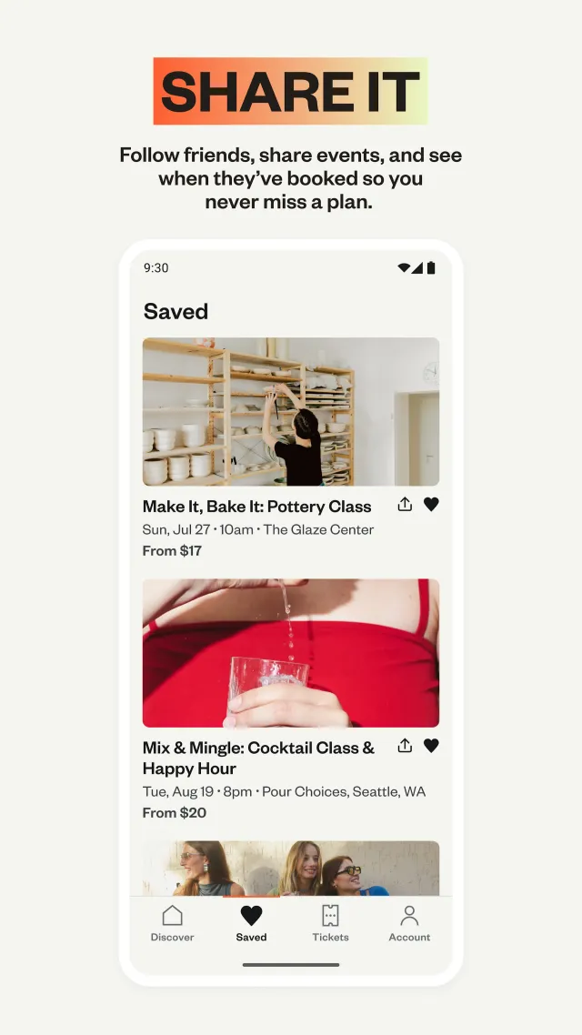 Eventbrite App - Screen 3