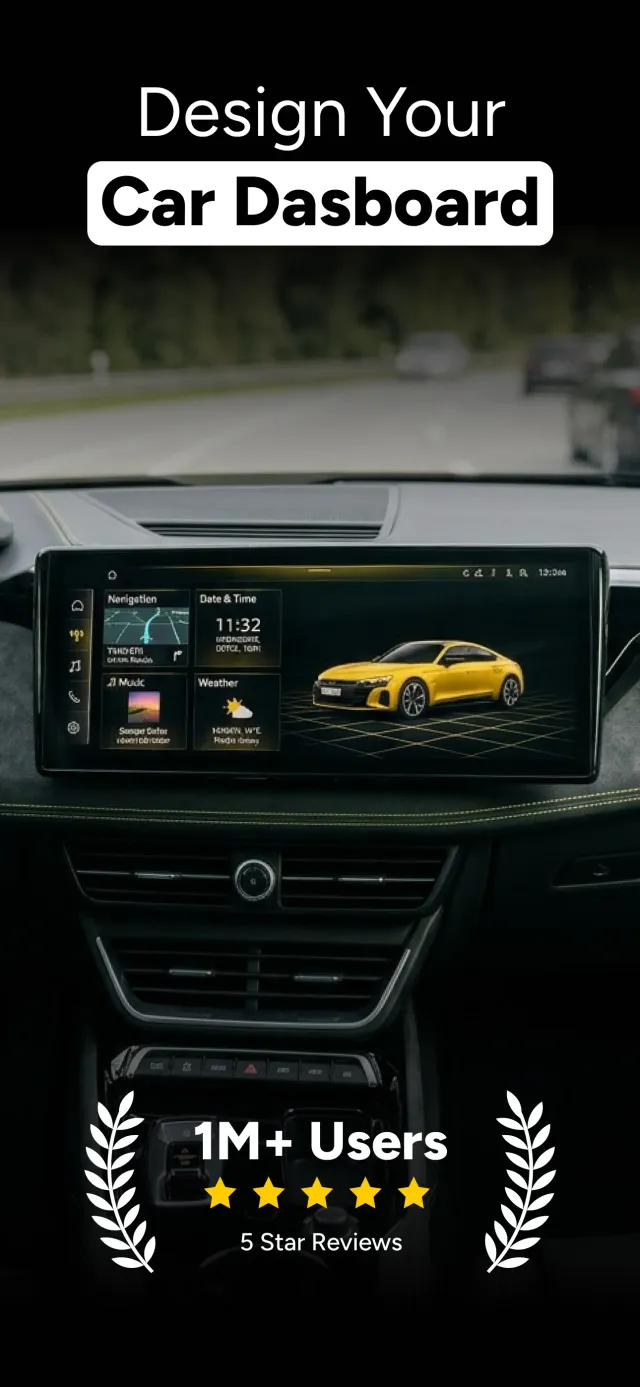 Car Dashboard Widgets - HiCar - Screen 1