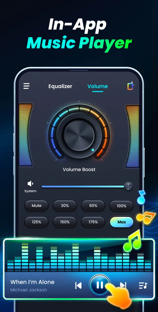 Volume Bass Booster, Equalizer - Screen 5