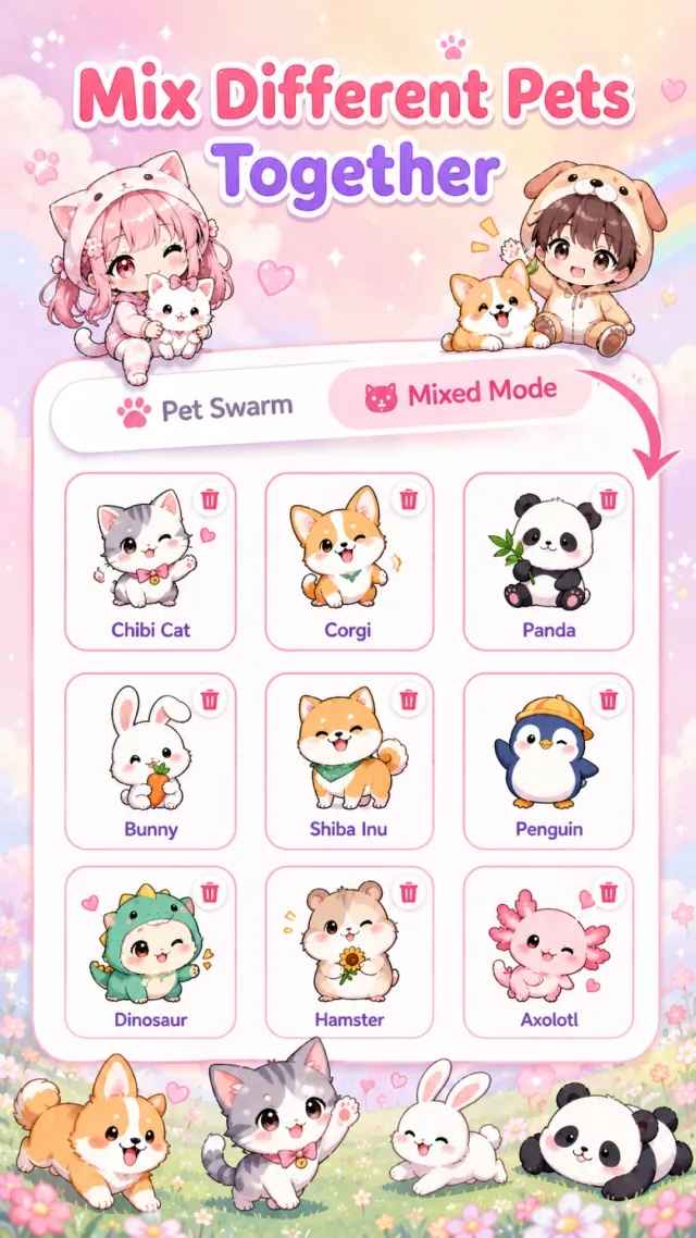 Emoji Battery & Shimeji Pets - Screen 5