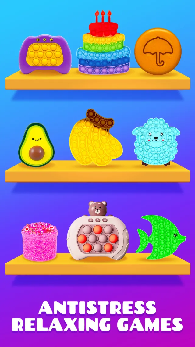 Antistress Relax Fidget Games - Screen 1