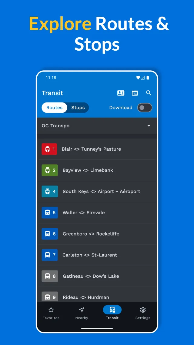 Fleety - Subway & Bus Tracker - Screen 2