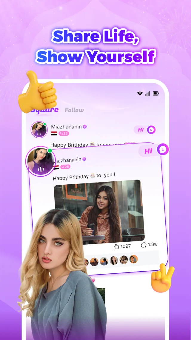 Yoki-Real Chat&Party - Screen 7