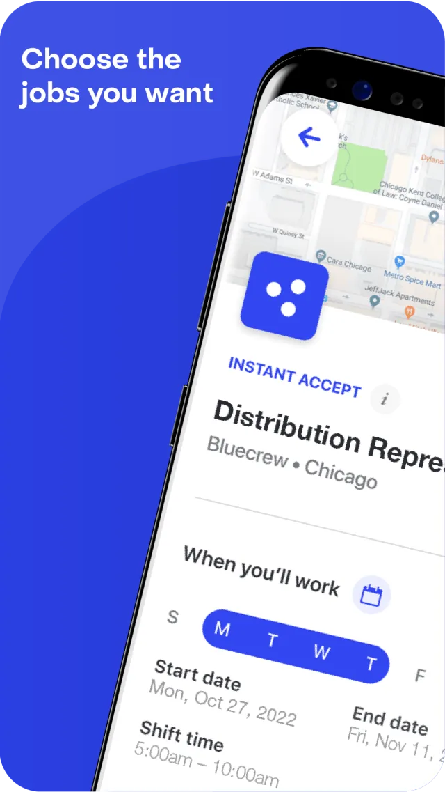 Bluecrew - Find Flexible Work - Screen 1