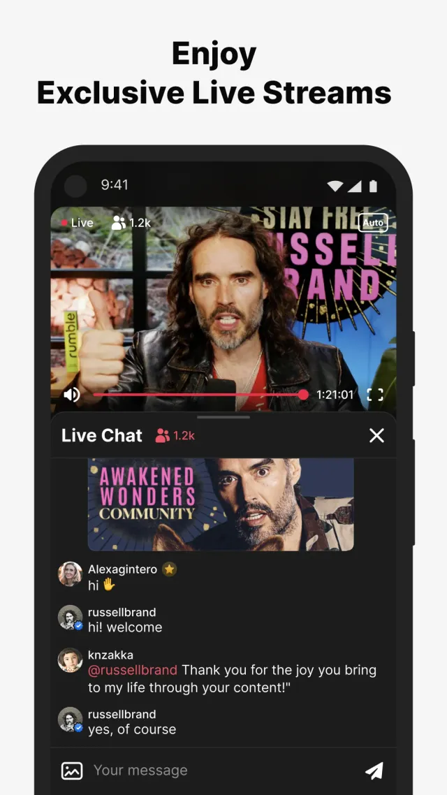 Locals.com - Screen 1
