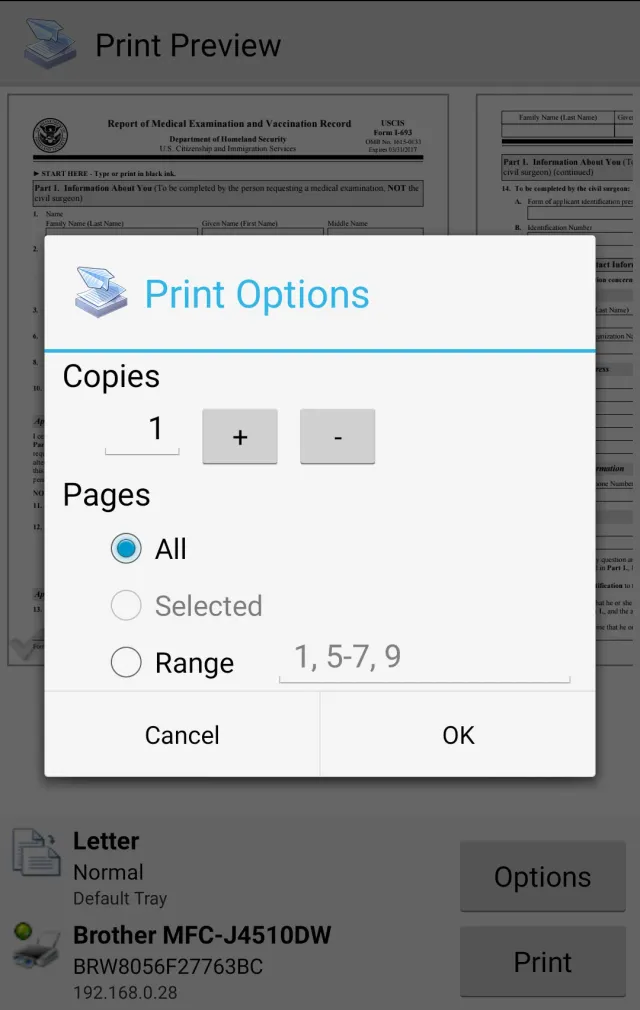 PrinterShare Mobile Print - Screen 5