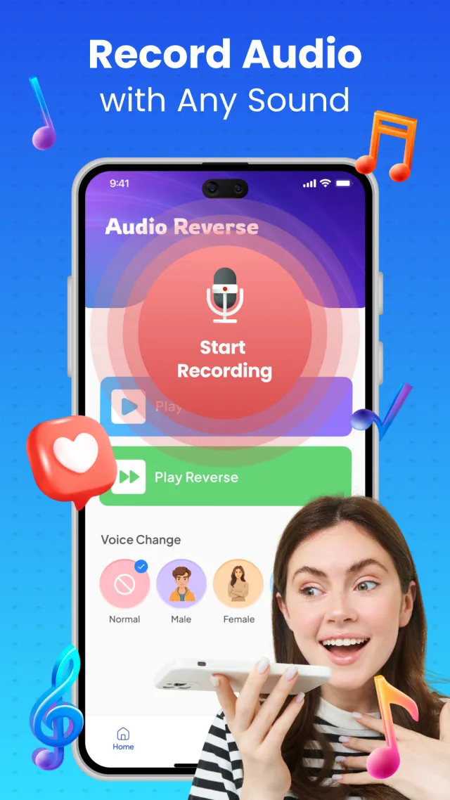 Reverse Audio: Reverse Singing - Screen 2