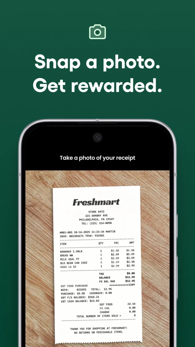 Forage EBT Balance & Rewards - Screen 4