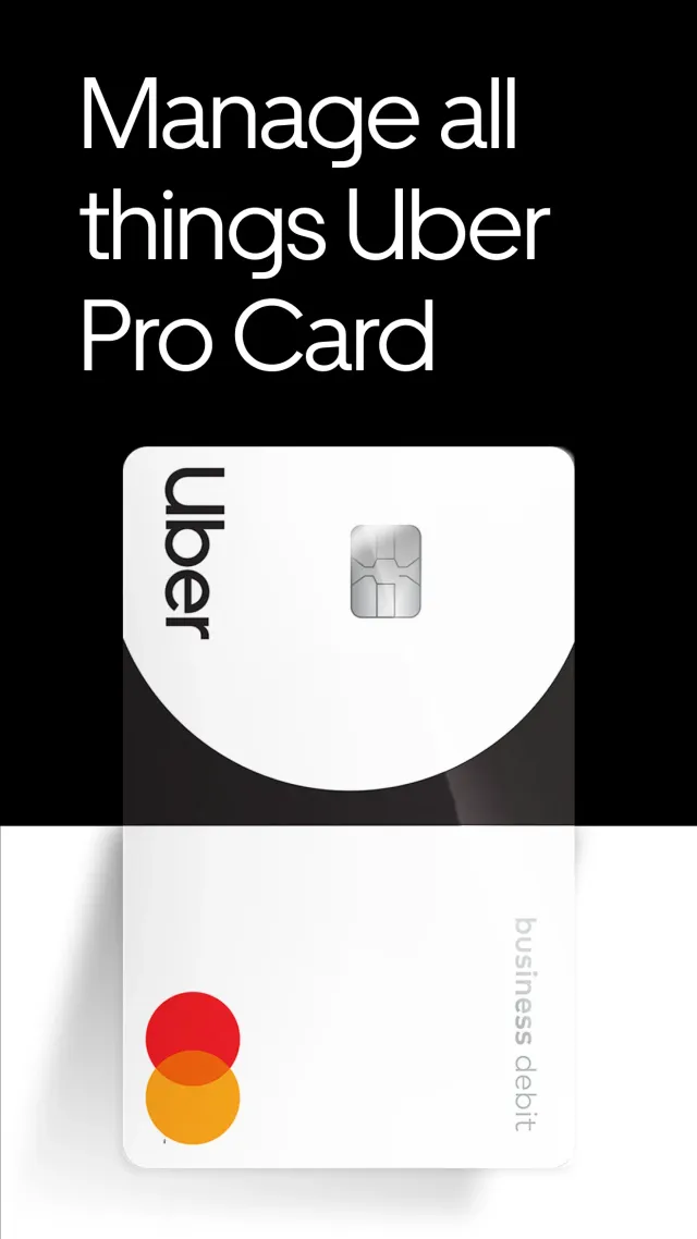 Uber Pro Card - Screen 1