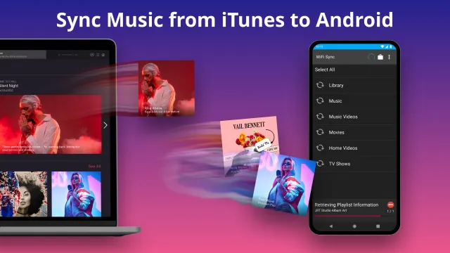 iSyncr: iTunes to Android - Screen 1