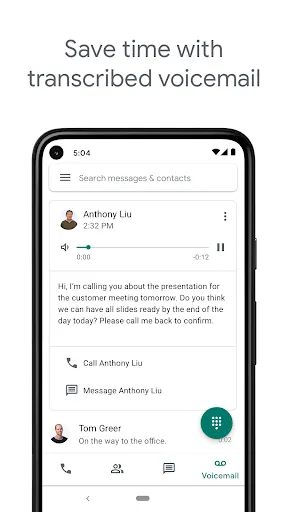 Google Voice - Screen 4