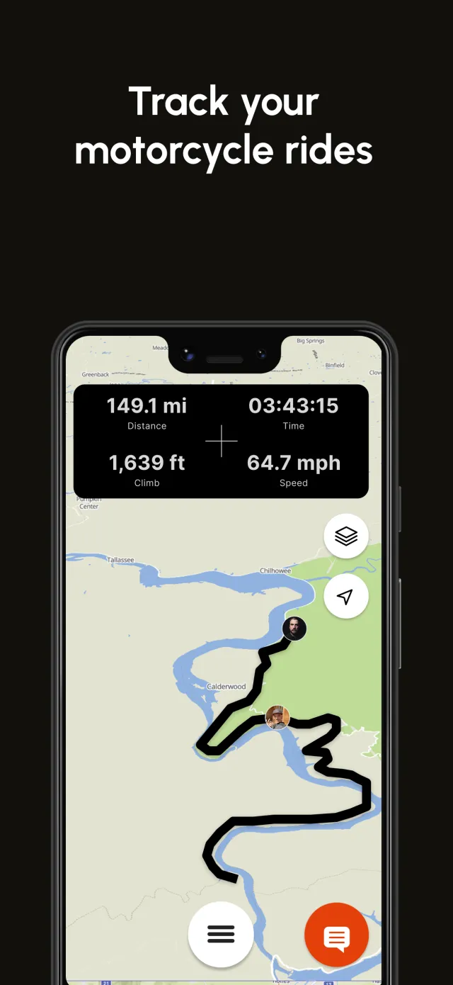 Cardo Ride - Motorcycle App - Screen 2