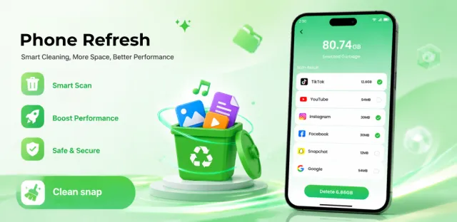 PhoneRefresh - Screen 1