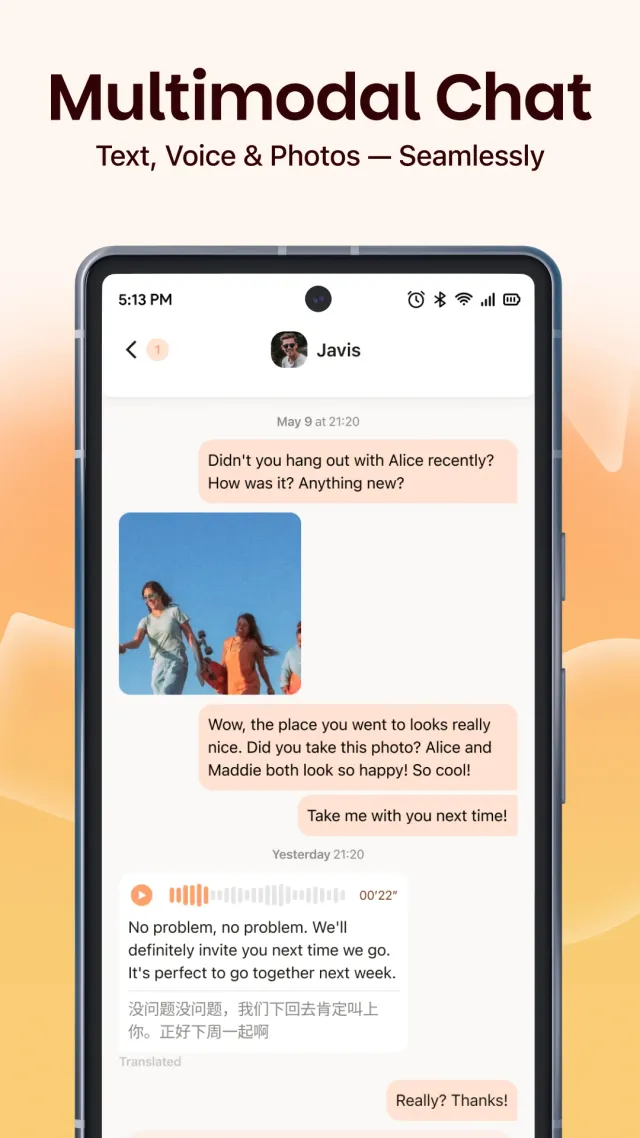 Intent - The Chat translator - Screen 6