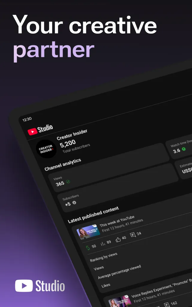 YouTube Studio - Screen 8