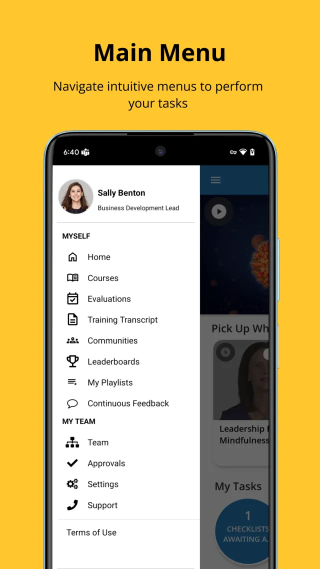 SumTotal Next - Screen 2