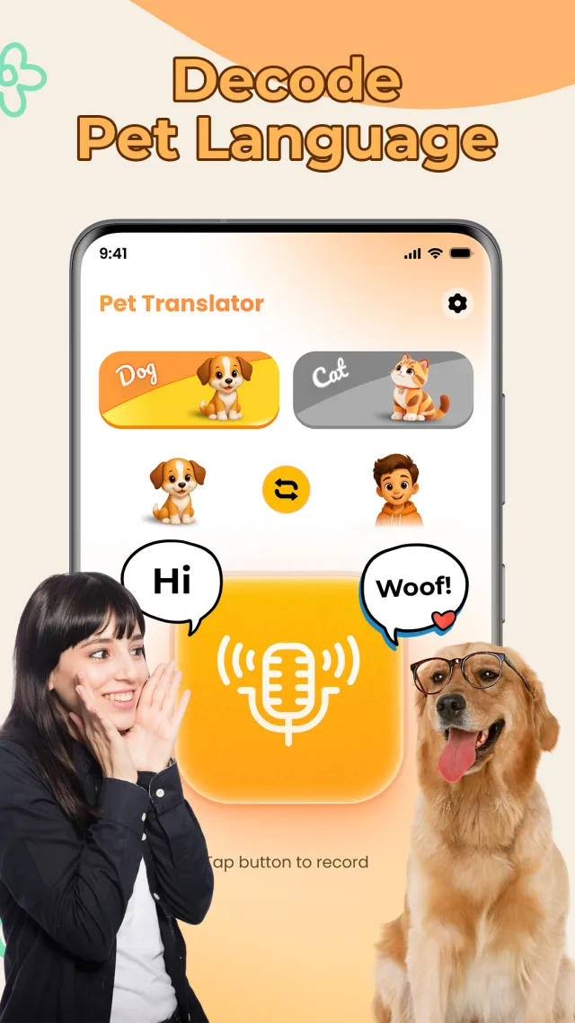 Cat Translator, Dog Translator - Screen 1