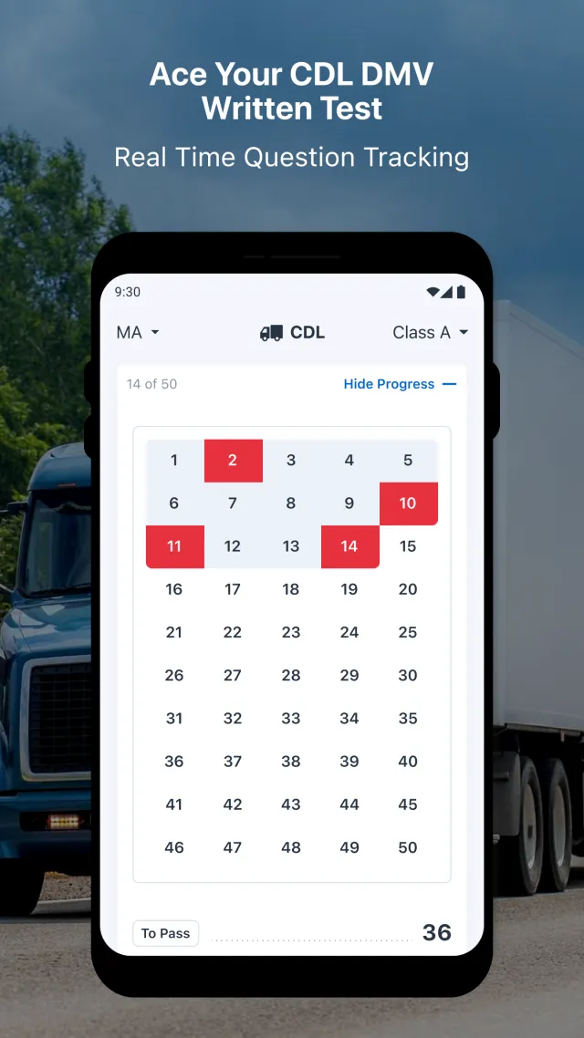 CDL Practice Written Test - Screen 5