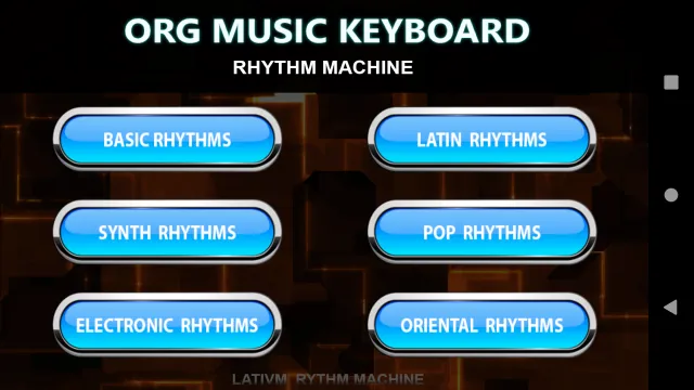 ORG Music Keyboard Simulator - Screen 3