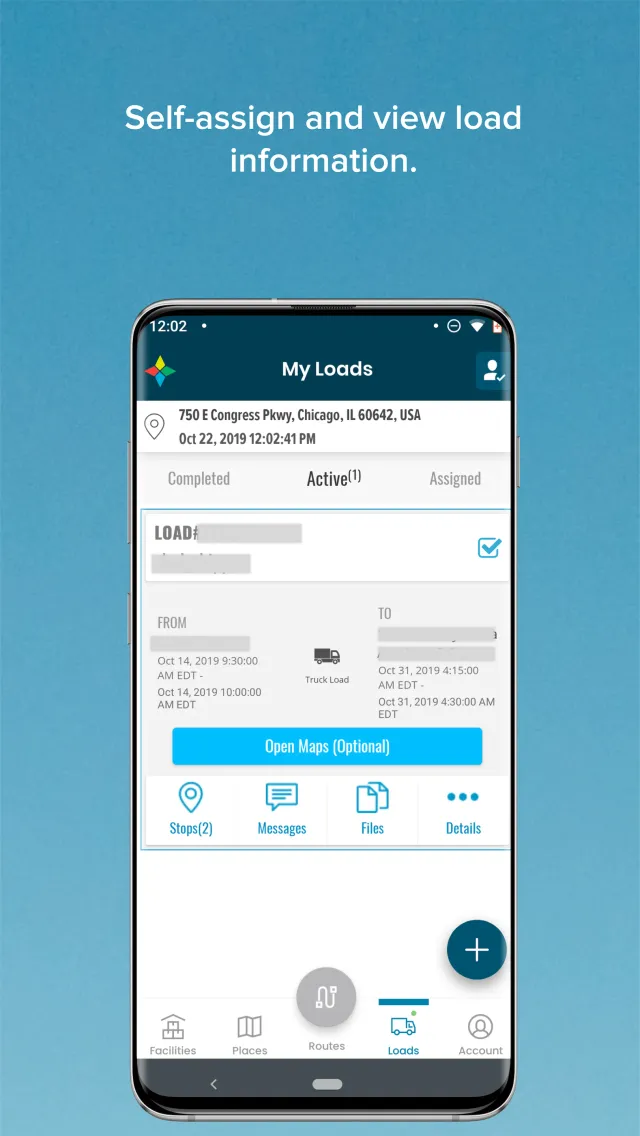 FourKites CarrierLink App - Screen 6