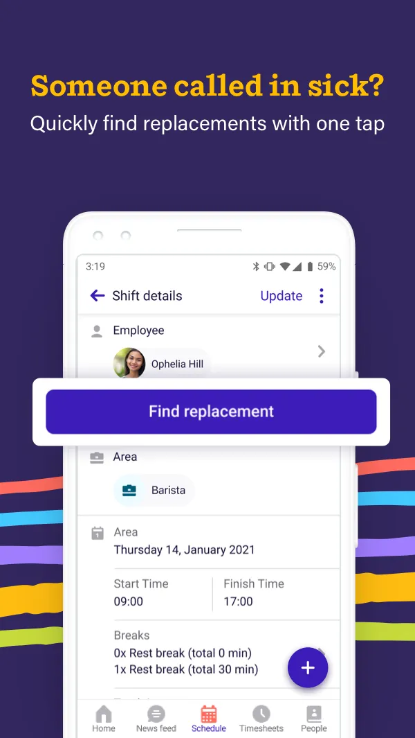 Deputy: Employee Scheduling - Screen 2