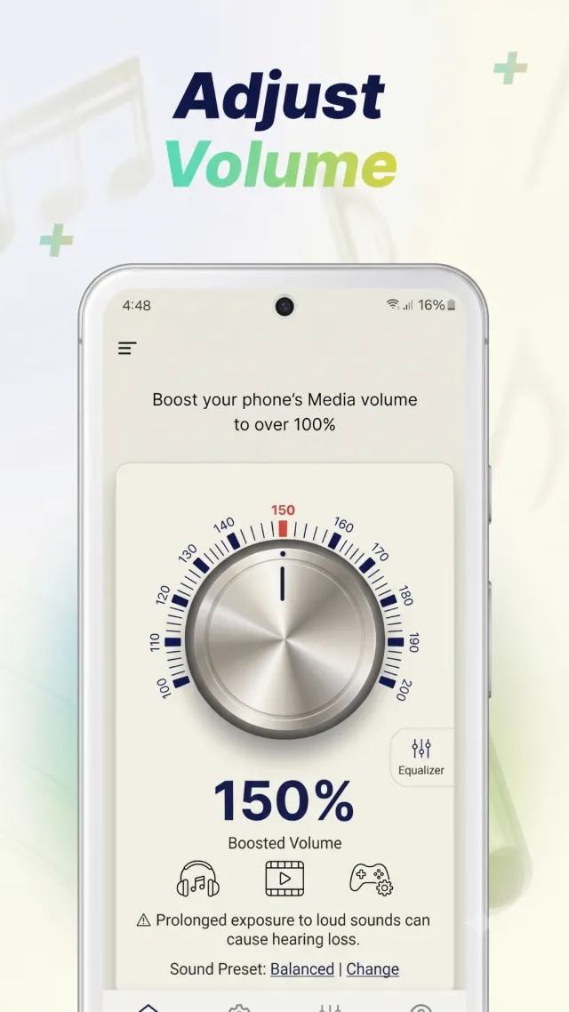 Volume Control: Sound Launcher - Screen 1