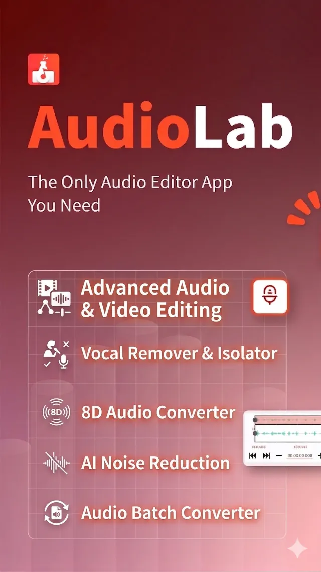 AudioLab Audio Cutter & Editor - Screen 1