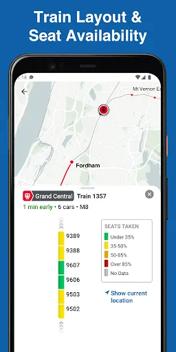 MTA TrainTime - Screen 7