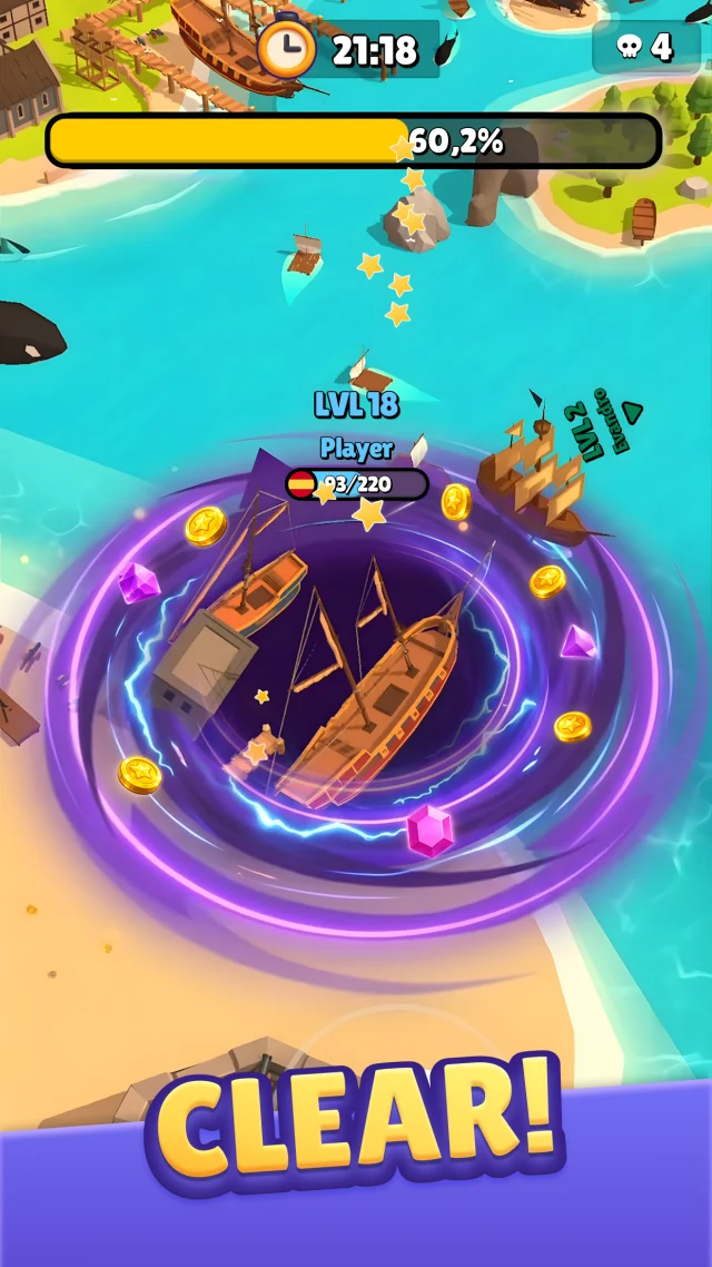 Hole.io - Screen 3