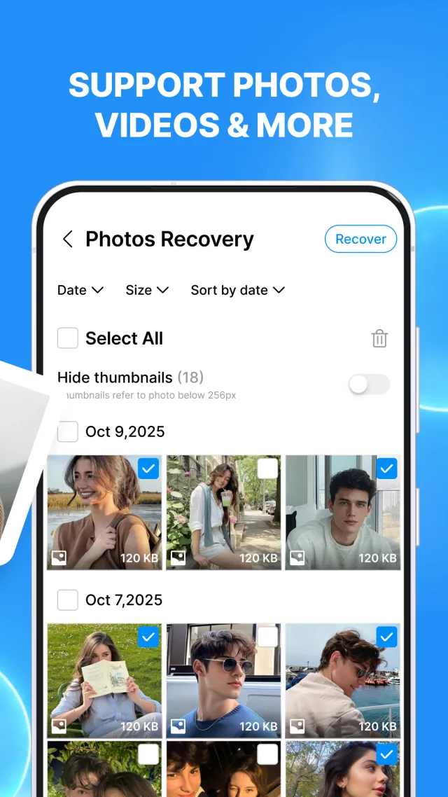 Recovery Lost Photos & Videos - Screen 2