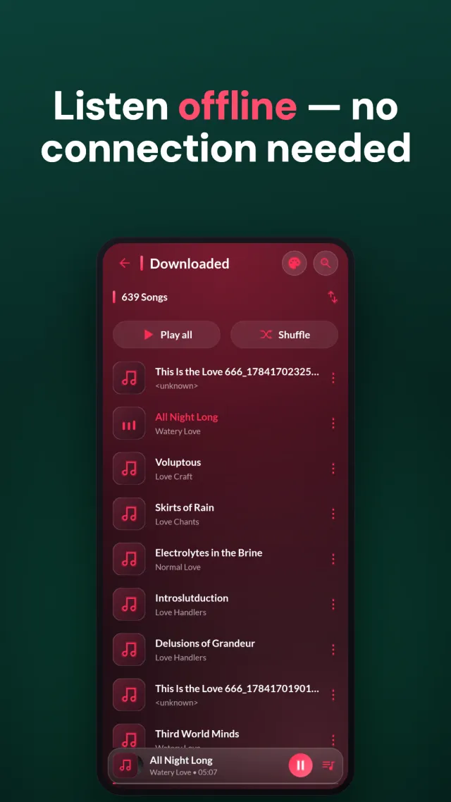 Music Downloader & MP3 Player - Screen 3