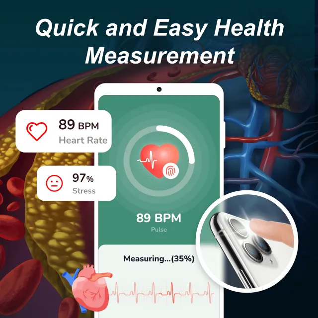 Health Tracker: BP Monitor App - Screen 1