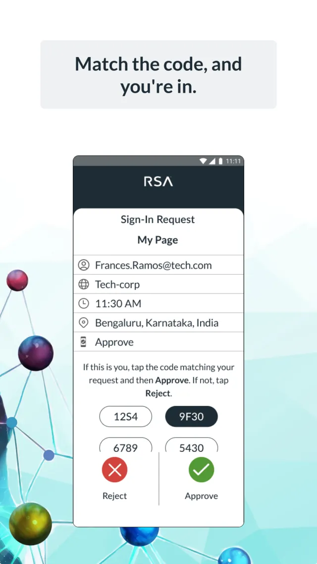RSA Authenticator (SecurID) - Screen 5